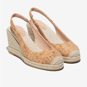 Cole Haan Cork Slingback Espadrilles